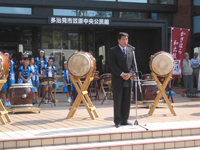 窯ぐれ祭り多治見市長挨拶